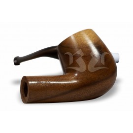 Cachimbo Bertoldi Premium Natural Curvo 9mm Peça Única